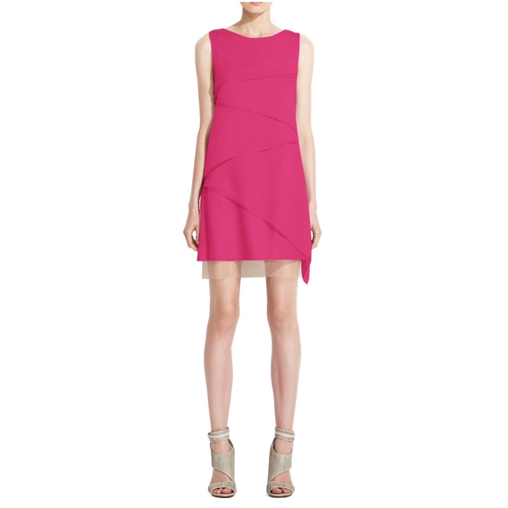 BCBG Maxazria runway dress XXS pink